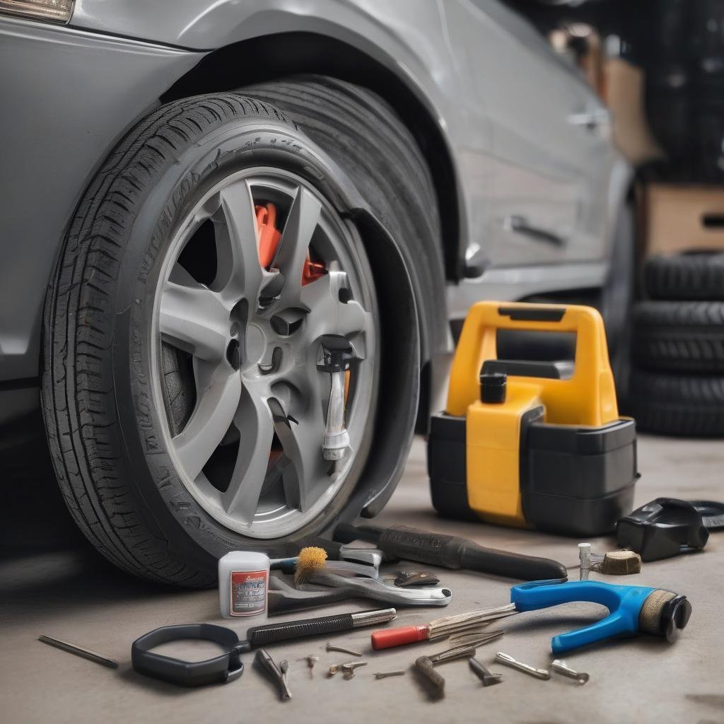 How to Fix a Tire Leak