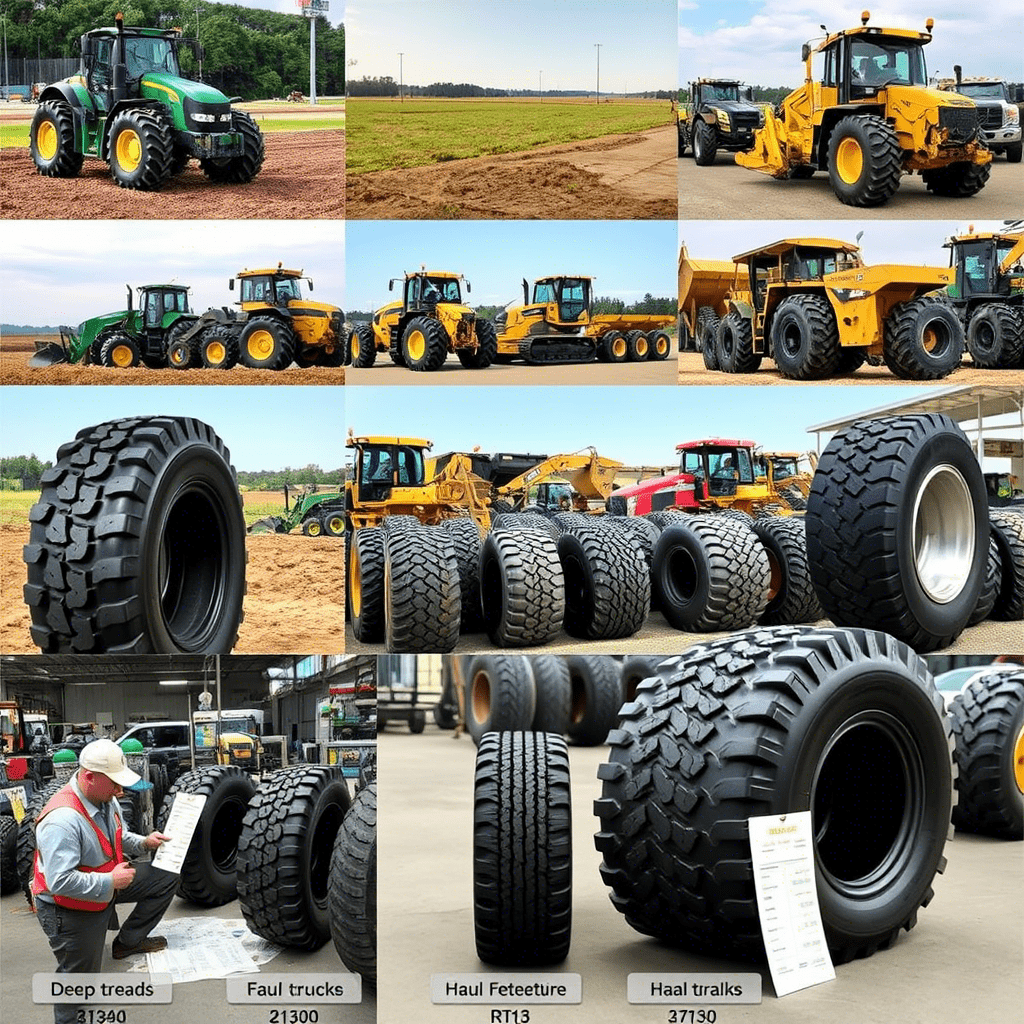 Machinery Tires for Tractors